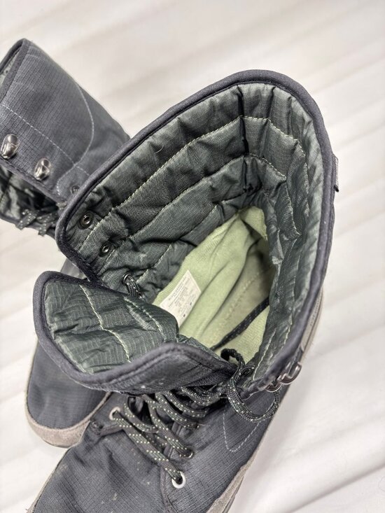 Patagonia Activist Puff High Waterproof Winter Boots Black Smoked Green Mens 13 main image 11